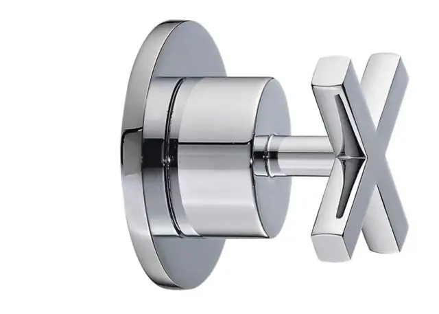 Treemme Line Запорный вентиль на 2 потребителя, цвет: chrome RWIT10D5CC01