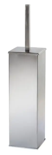 Treemme 22mm Ершик 5 см для унитаза напольный, с колбой из нержавеющей стали, цвет:нержавеющая сталь IT9007ISZZZZ