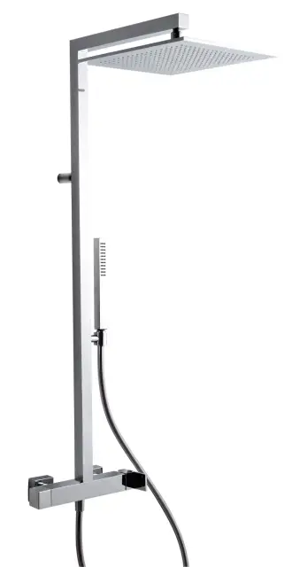 Treemme Shower Душевая стойка: смеситель, ручной и верхний душ 1 вид струи, цвет: chrome IT6501CCZZ30