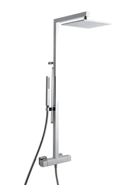 Treemme Shower Душевая стойка: термостат, ручной и верхний душ 1 вид струи, цвет: chrome IT6525CCXMZZ