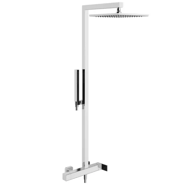 Treemme PA36 Душевая стойка: смеситель, ручной душ 1 вид струи, шланг, верхний душ, цвет: chrome IT8B60CCQFZZ