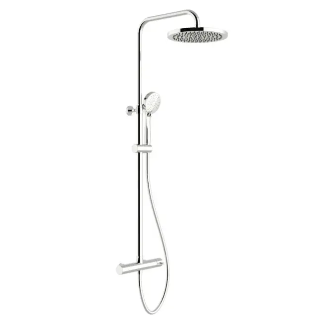 Treemme Shower Душевая стойка: термостатический смес., ручной и верхний душ 1 вид струи, цвет:chrome IT5060CCVLZZ