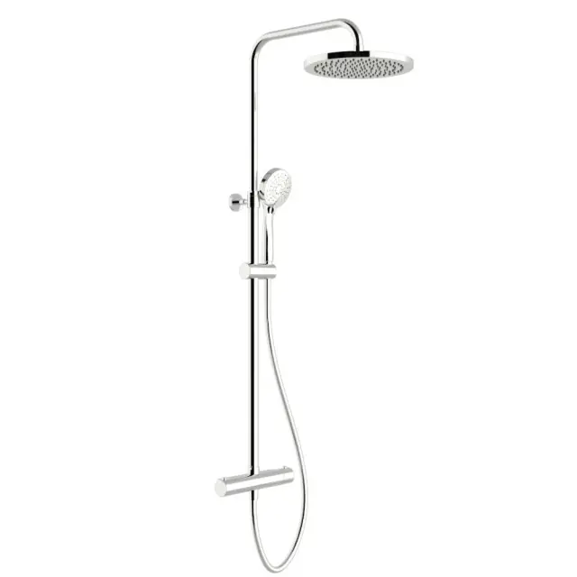 Treemme Shower Душевая стойка: термостатический смес., ручной и верхний душ 1 вид струи, цвет:chrome IT6481CCZZZZ