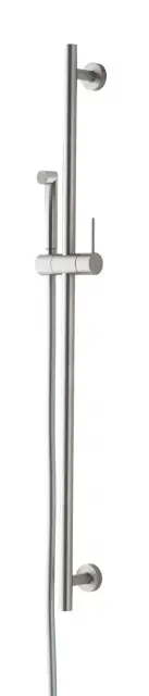 Treemme 28mm Душевой гарнитур: душевая лейка 1 вид струи, штанга, шланг, цвет: нержавеющая сталь RWIT3B47IS04