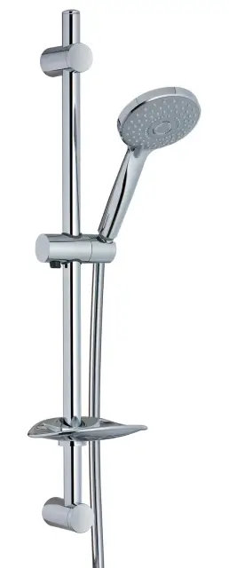 Treemme Shower Душевой гарнитур: душевая лейка 3 вид струи, штанга, мыльница, цвет: chrome IT6536CCZZZZ