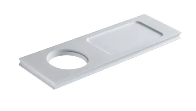 Treemme 22mm Держатель для стакана с полочкой, подвесной, цвет: matt white RZIT8372BB01