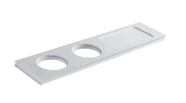 Treemme 22mm Держатель для стакана с полочкой, подвесной, цвет: matt white RZIT8373BB01