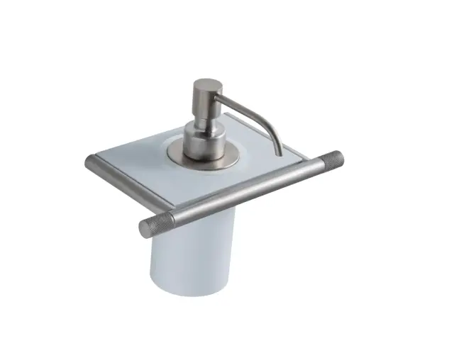 Treemme 22mm Дозатор для жидкого мыла, подвесной, керамическая колба, цвет: нержавеющая сталь IT8341ISZZZZ