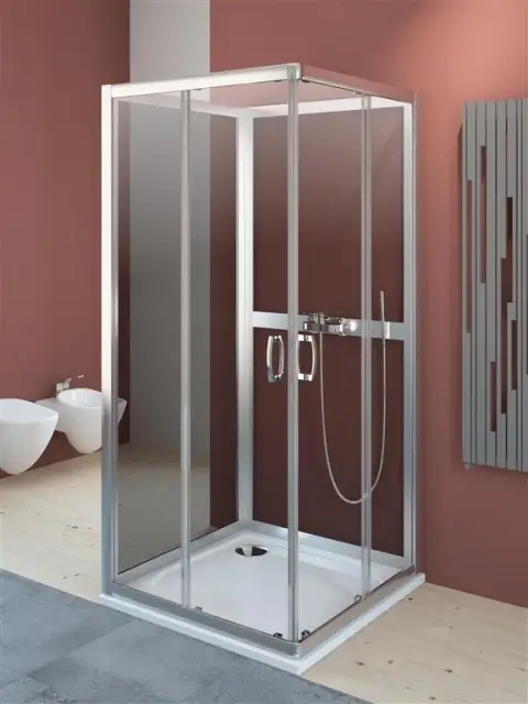 Radaway Premium Plus 2S Задняя стенка, фабрик 5 мм, Easy Clean 80х190h см, цвет: хром глянцевый 33443-01-06N