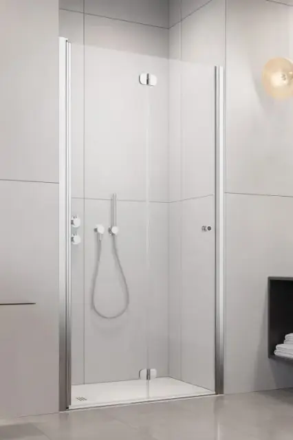 Radaway Eos DWB Душевая дверь в нишу, левая 6 мм, Easy Clean 90х197h см, цвет: хром глянец 137803-01-01L