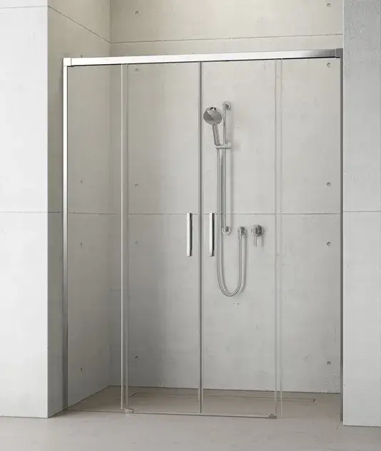 Radaway Idea DWD Душевая дверь в нишу прозрачная 6 мм, Easy Clean 190х200h см, цвет: хром глянцевый 387129-01-01