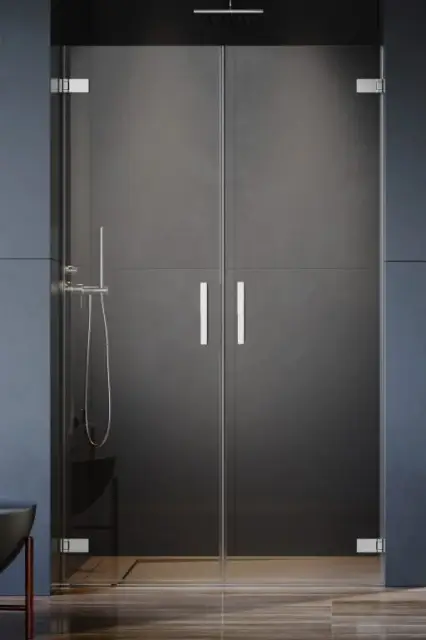 Radaway Arta QL DWD Душевая дверь в нишу, левая 8 мм, Easy Clean 50-75х200h см, цвет: хром глянец 10102508-03-01L