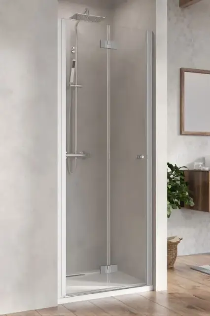 Radaway Nes DWB Душевая дверь в нишу, правая 6 мм, Easy Clean 80х200h см, цвет: хром глянец 10029080-01-01R