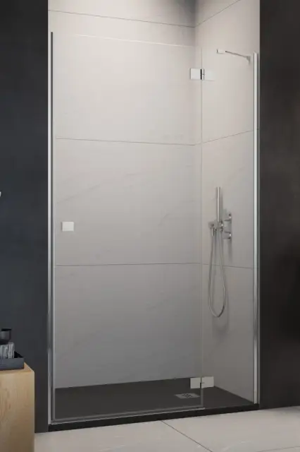 Radaway Essenza DWJ Душевая дверь в нишу, правая 6 мм, Easy Clean 100х200h см, цвет: хром глянец 1385014-01-01R