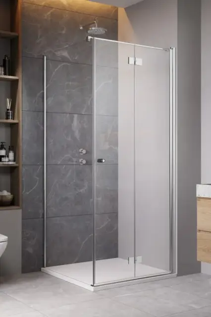 Radaway Essenza KDJ B Душевая дверь, левая 6 мм, Easy Clean 90х200h см, цвет: хром глянец 1385082-01-01L