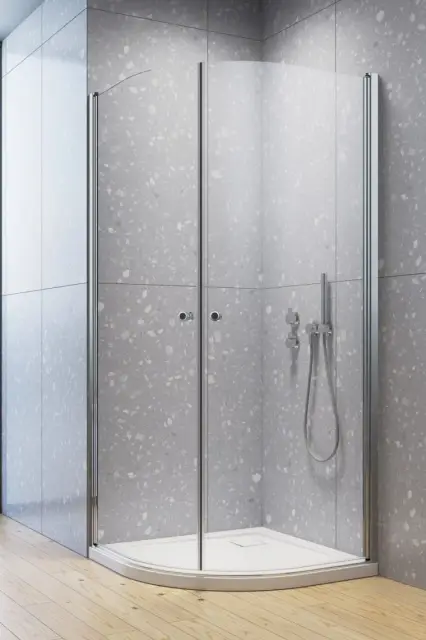 Radaway Eos PDD I Душевой уголок 90х197h см, универсальный, Easy Clean, цвет: хром глянцевый 137603-01-01