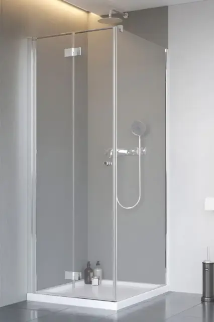 Radaway Nes 8 KDJ B Душевая дверь, левая, прозрачная 8 мм, Easy Clean 100х200h см, цвет: хром глянец 10075100-01-01L