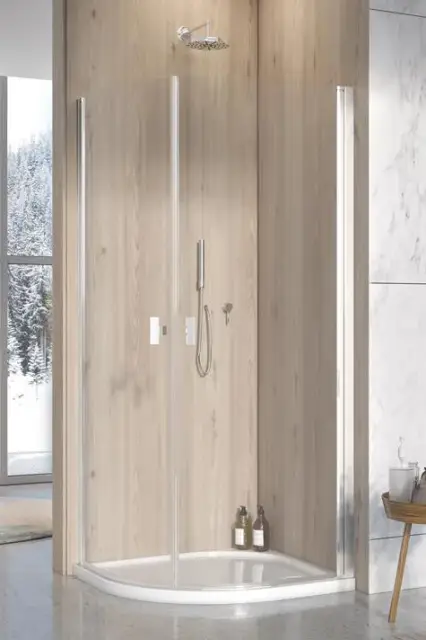 Radaway NES PDD I Душевая дверь, левая, прозрачная 6 мм, Easy Clean 80х200h см, цвет: хром глянцевый 10020080-01-01L