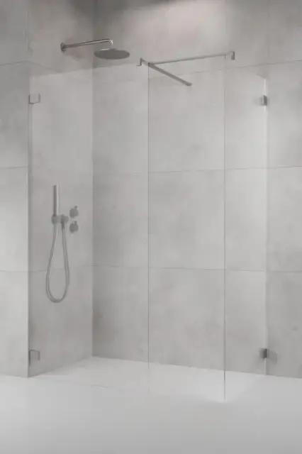 Radaway Штанга душевого ограждения промежуточная, цвет: brushed nickel 389000-91