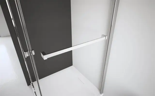 Radaway Полотенцедержатель левый, подвесной, цвет: хром глянцевый WRW01-L