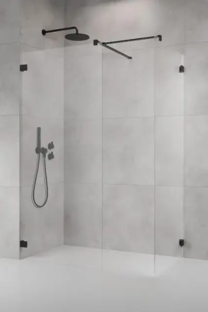 Radaway Штанга душевого ограждения промежуточная, цвет: black 389000-54