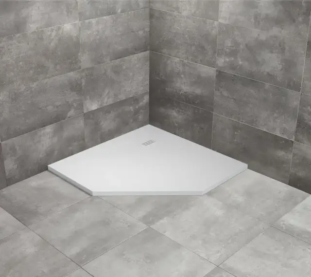 Radaway Kyntos PT Поддон для душа из композита, 90х90х3h см под решетку, цвет: white HKPT9090-04