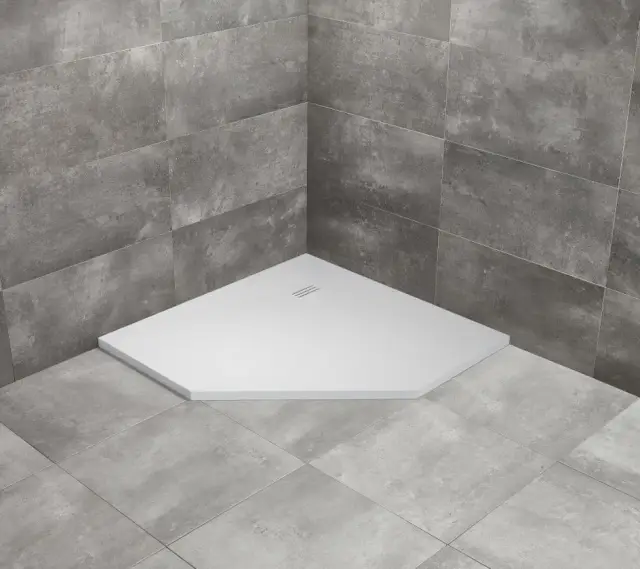 Radaway Kyntos PT Поддон для душа из композита, 80х80х3h см под решетку, цвет: white HKPT8080-04