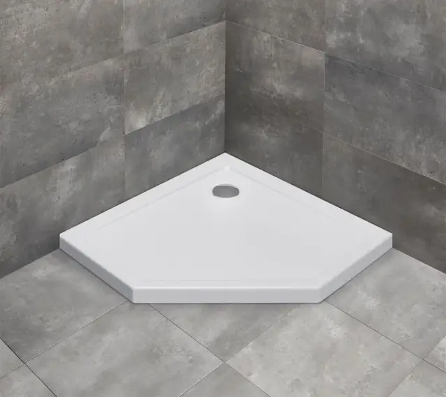 Radaway Doros Plus PT Поддон для душа из акрила, 100х100х4h см, цвет: белый глянцевый SDRPTP1010-01