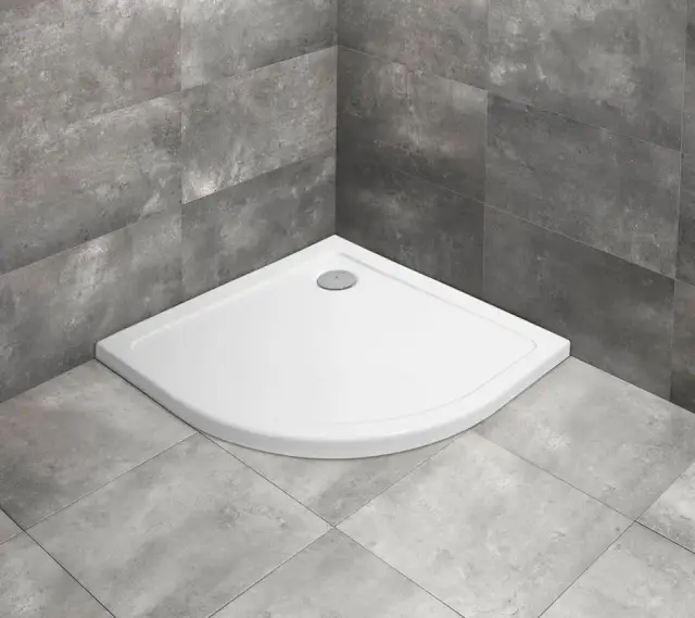 Radaway Doros A Поддон для душа из акрила, 80х80х4,5h см, цвет: белый глянцевый SDRA8080-01