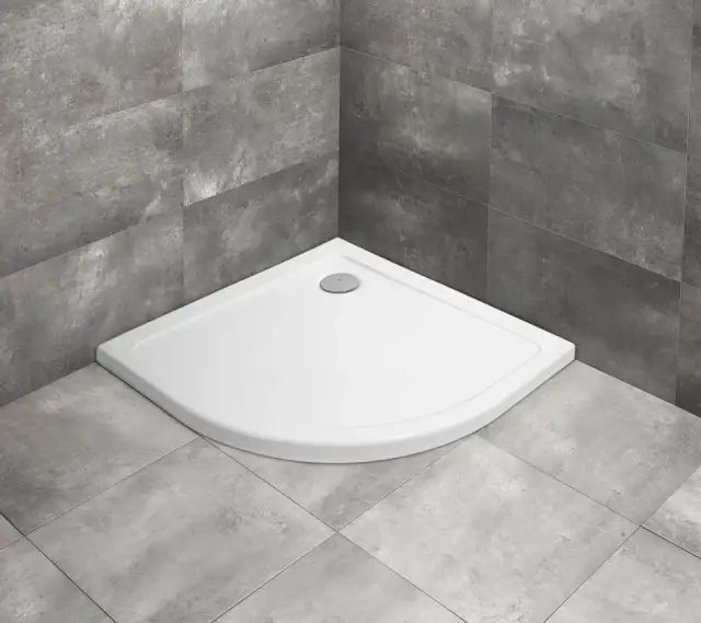 Radaway Doros A Поддон для душа из акрила, 90х90х4,5h см, цвет: белый глянцевый SDRA9090-01