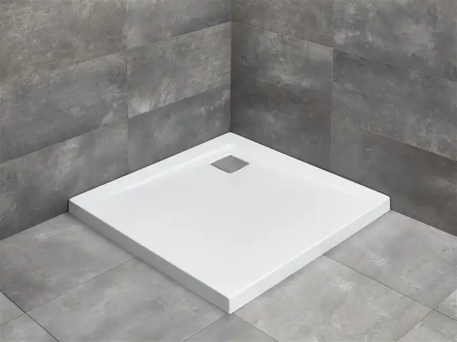 Radaway Argos C Поддон для душа из акрила, 100х100х14,5h см, цвет: белый глянцевый 4ACN1010-02