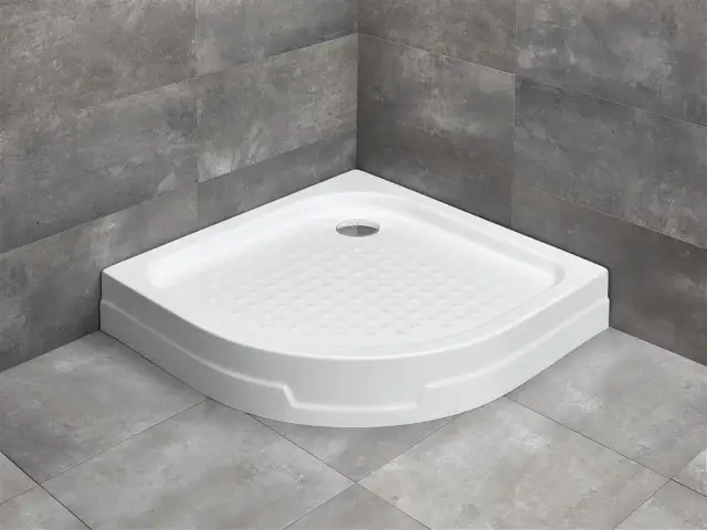 Radaway Doros A Compact Поддон для душа из акрила, 90х90х11,5h см, цвет: белый глянцевый SDRA9090-05