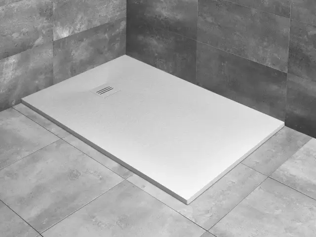 Radaway Kyntos F Поддон для душа из композита, 140х100х3h см под решетку, цвет: white HKF140100-04