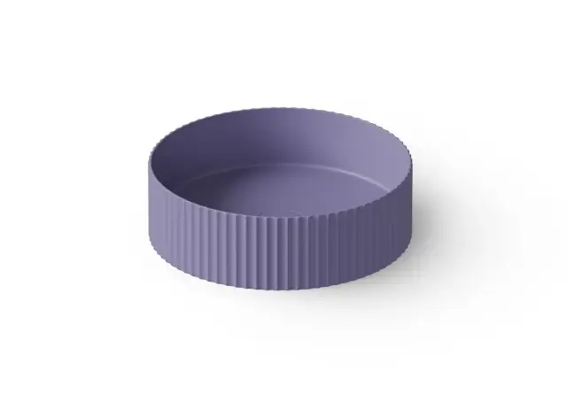 Dea Design Раковина чаша d40x12h см, Solid Surface, цвет: lilac DD9812 400 14