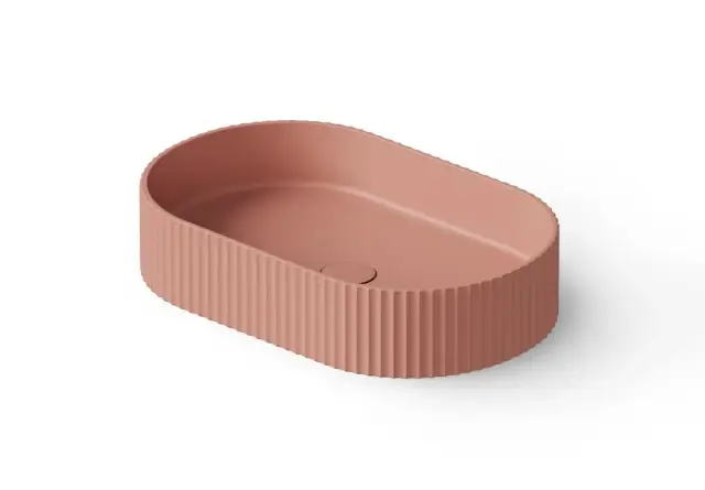 Dea Design Раковина чаша 55x35x12h см, Solid Surface, цвет: lotus DD9811 550 13