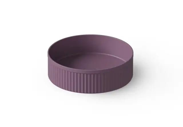Dea Design Раковина чаша d40x12h см, Solid Surface, цвет: lavender DD9802 400 8
