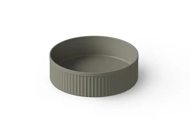 Dea Design Раковина чаша d40x12h см, Solid Surface, цвет: light grey DD9802 400 4