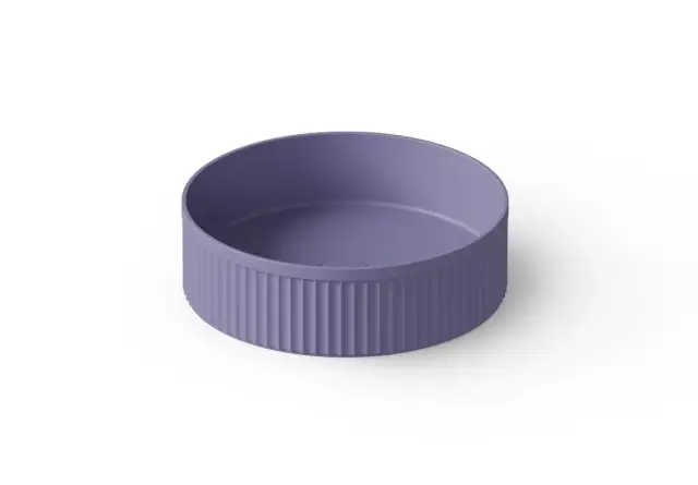 Dea Design Раковина чаша d40x12h см, Solid Surface, цвет: lilac DD9802 400 14