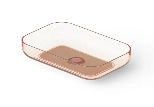 Dea Design Раковина чаша 58x38x12h см, Glasstech, цвет: brown copper DD9103 580 R9