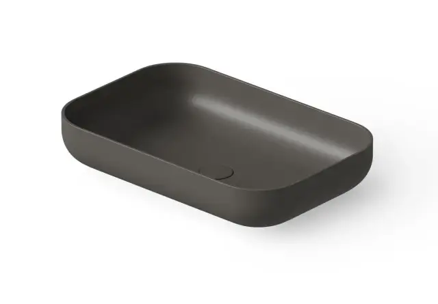 Dea Design Раковина чаша 58x38x12h см, Solid Surface, цвет: graphite DD9103 580 5