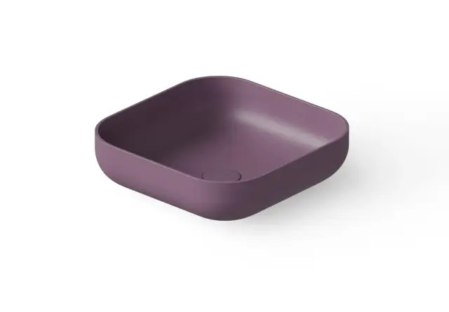 Dea Design Раковина чаша 40x40x12h см, Solid Surface, цвет: lavender DD9102 400 8