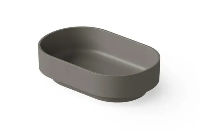 Dea Design Раковина чаша 56x36x15h см, Solid Surface, цвет: grey DD9097 560 3