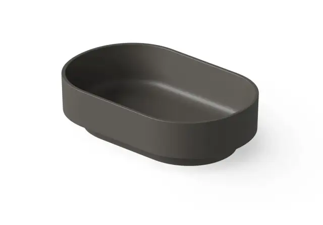 Dea Design Раковина чаша 56x36x15h см, Solid Surface, цвет: graphite DD9097 560 5