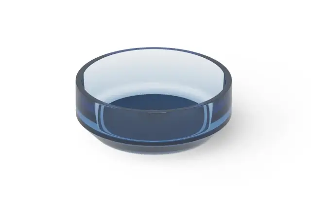 Dea Design Раковина чаша d43x15h см, Glasstech, цвет: royal blue DD9096 430 R7