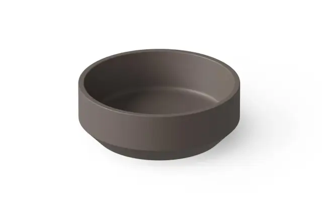 Dea Design Раковина чаша d43x15h см, Solid Surface, цвет: grey brown DD9096 430 6