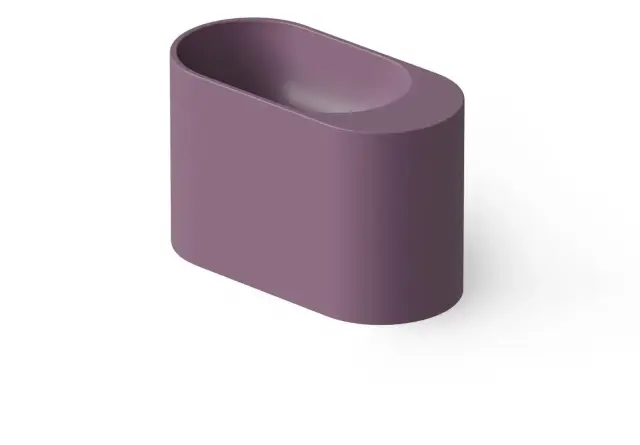 Dea Design Раковина чаша 45x22x28h см, Solid Surface, цвет: lavender DD9095 450 8