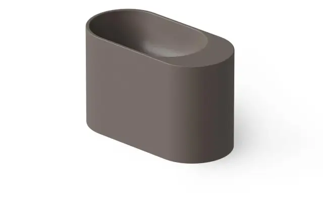 Dea Design Раковина чаша 45x22x28h см, Solid Surface, цвет: grey brown DD9095 450 6