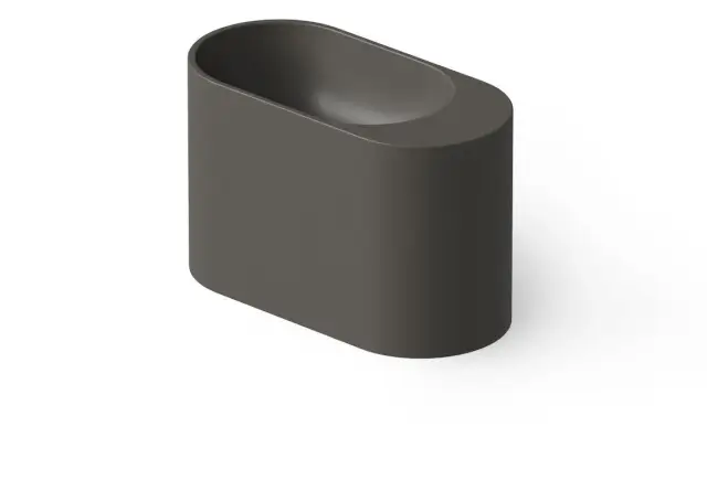 Dea Design Раковина чаша 45x22x28h см, Solid Surface, цвет: graphite DD9095 450 5