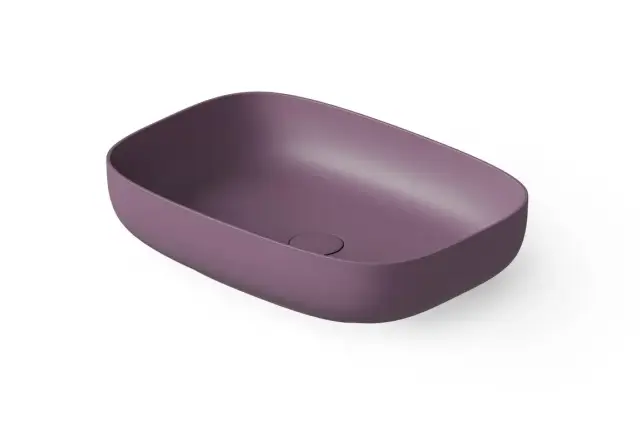 Dea Design Раковина чаша 55x38x12h см, Solid Surface, цвет: lavender DD9094 550 8