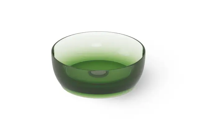 Dea Design Раковина чаша d40x14h см, Glasstech, цвет: emerald DD9093 400 R3
